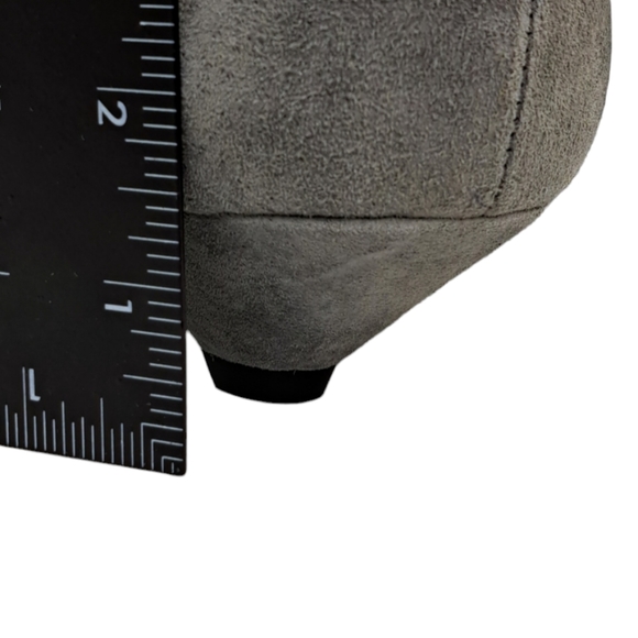 Vintage Mossimo Women's Suede Grey Shoes Size 9 - Picture 11 of 14